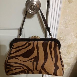 Ann Taylor Vintage Zebra Print